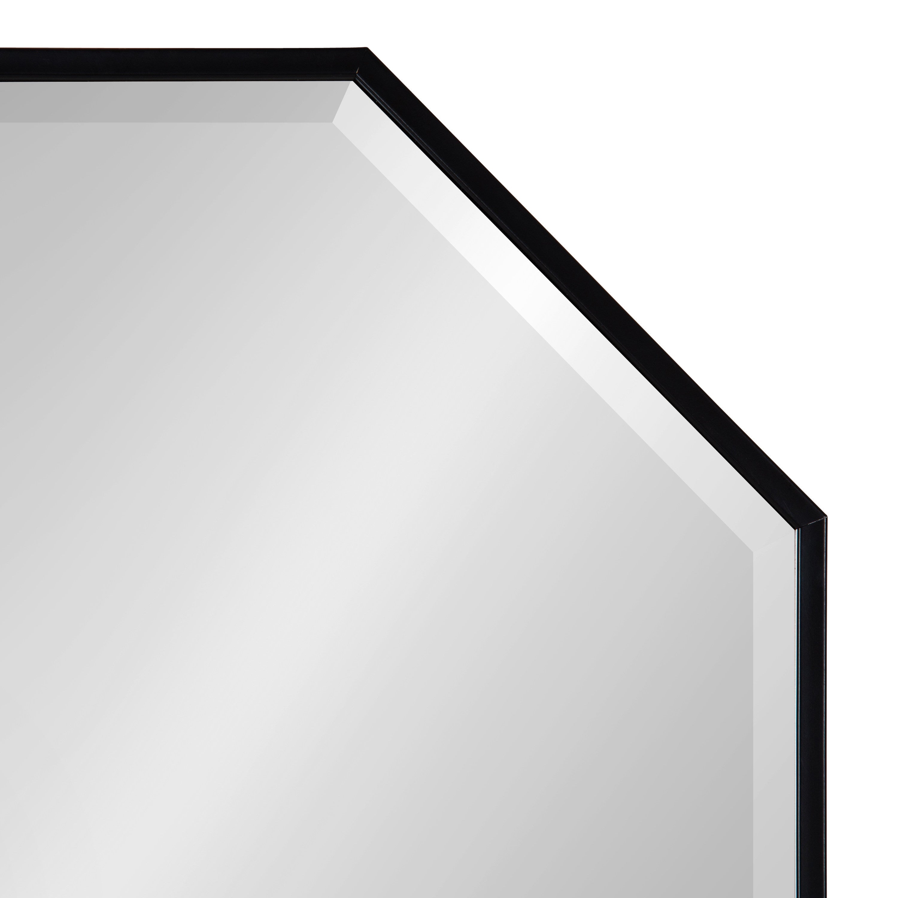 Framed Octagon Wall Mirror