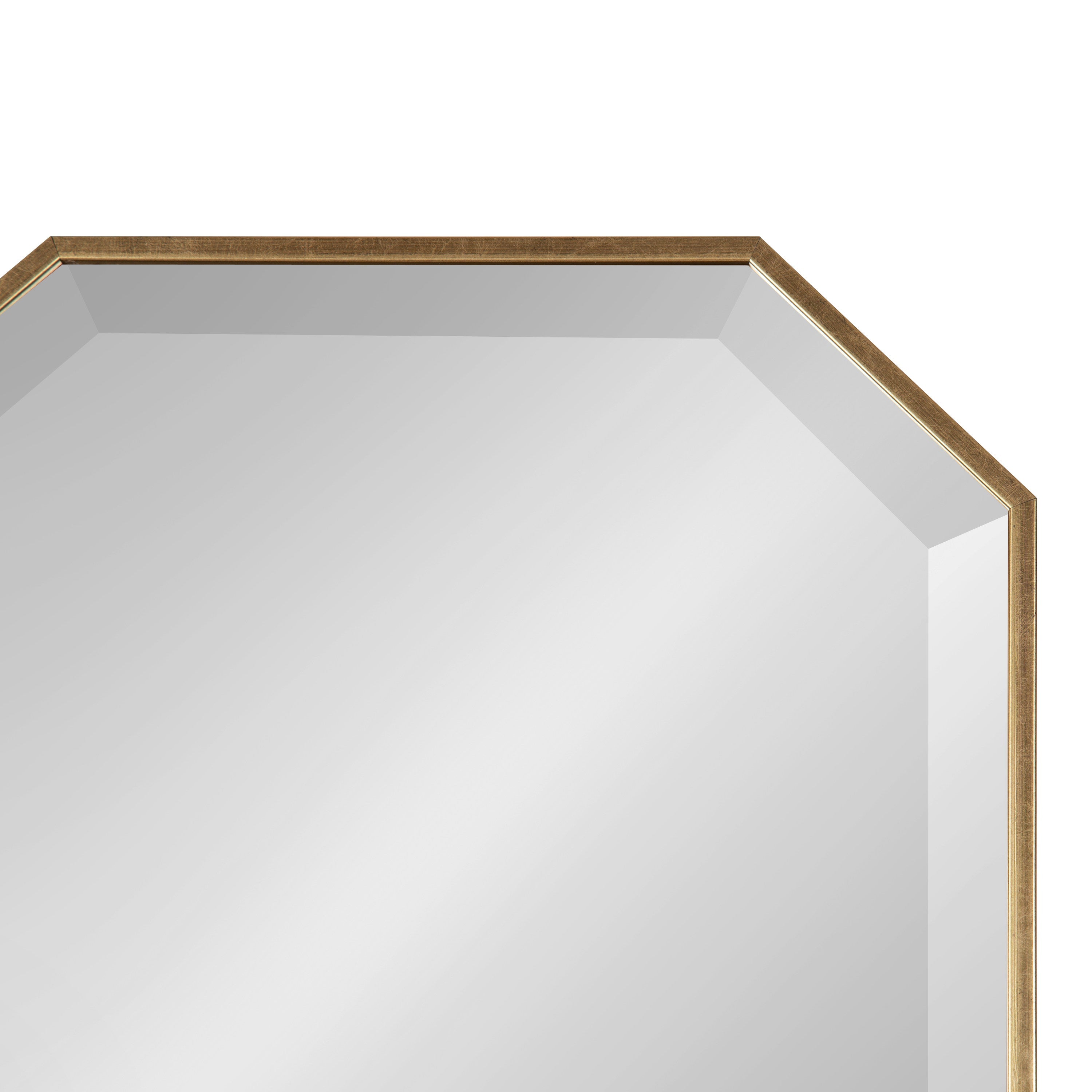 Octagon Framed Wall Mirror
