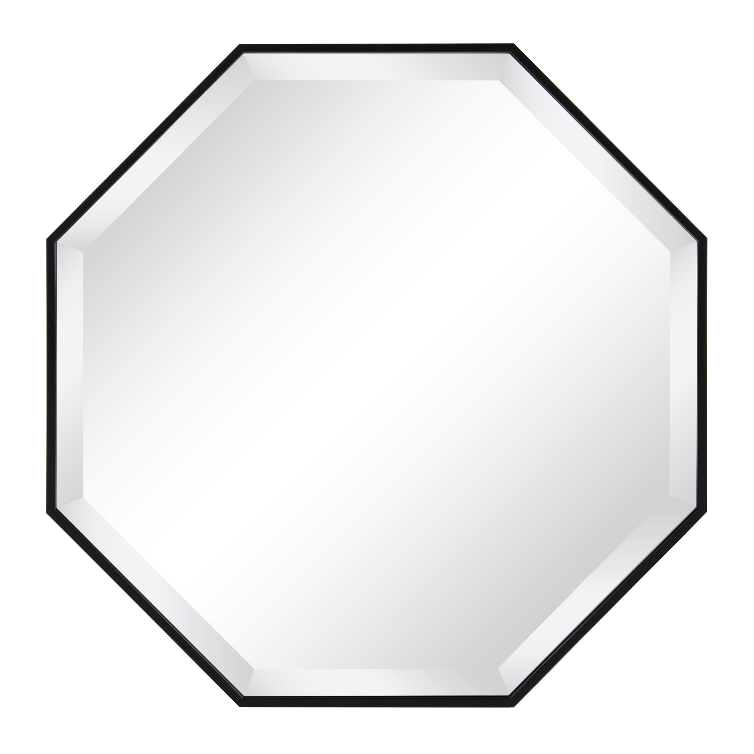 Framed Octagon Wall Mirror