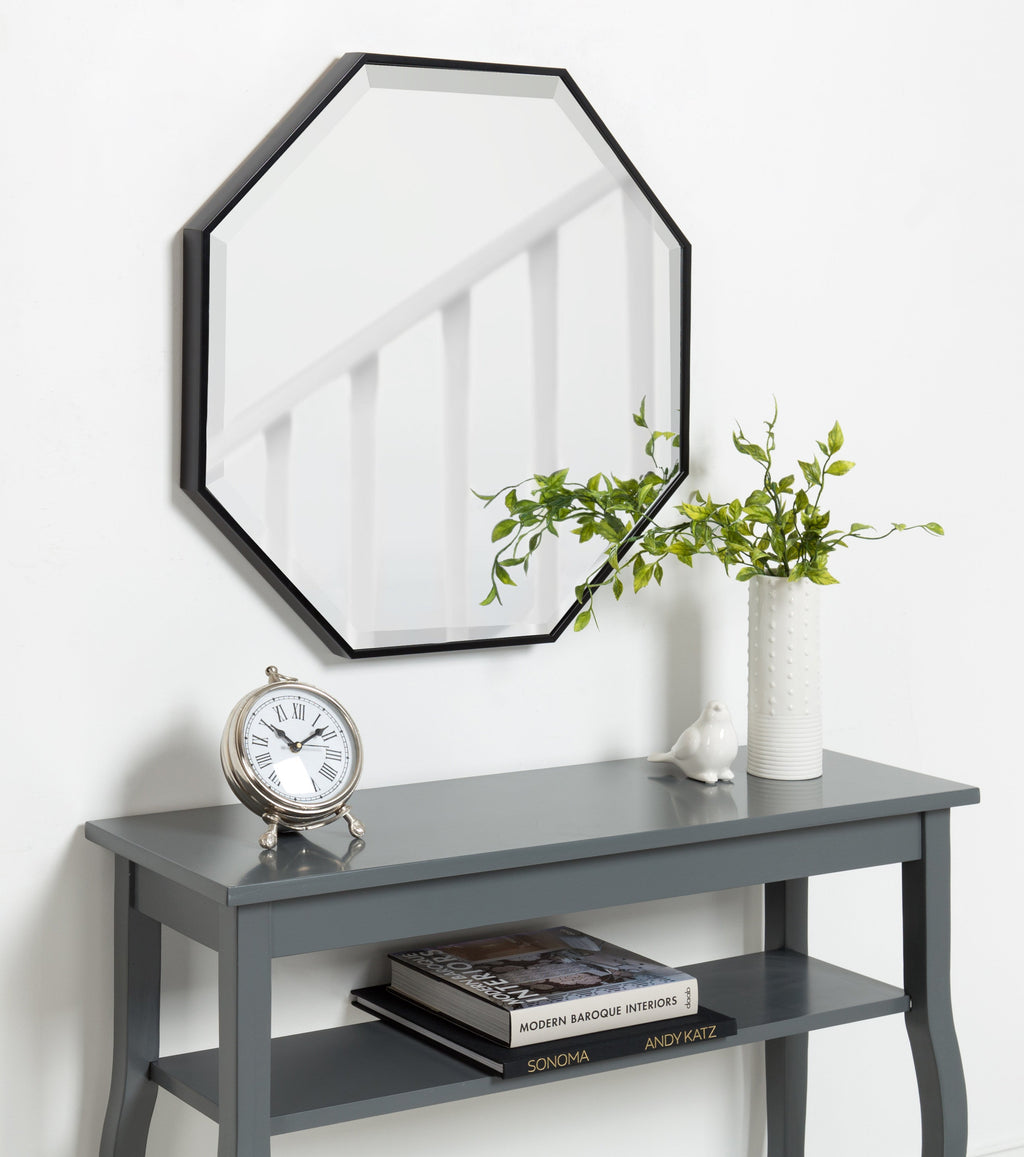 Framed Octagon Wall Mirror