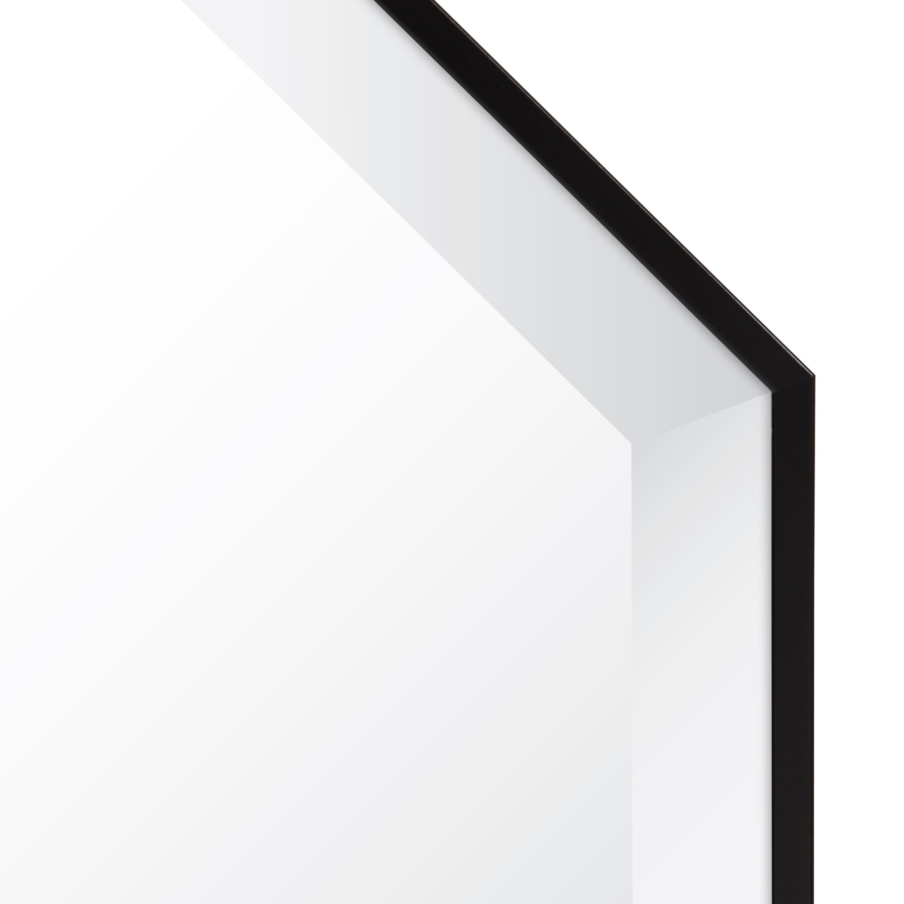 Framed Octagon Wall Mirror