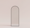 Full-Length Arched Floor Mirror