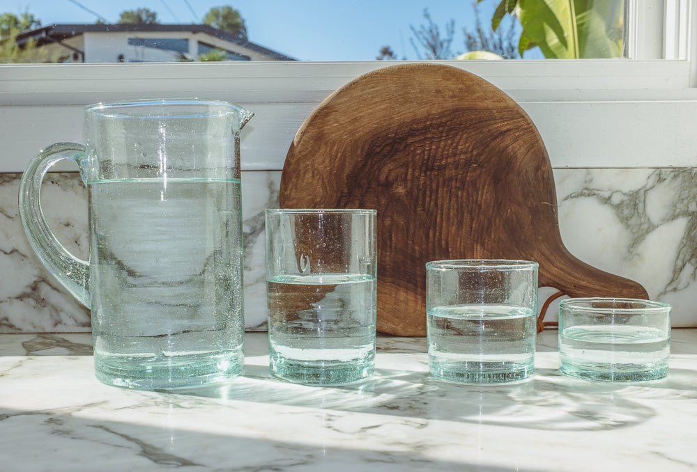 Recycled Glassware - Set of 6