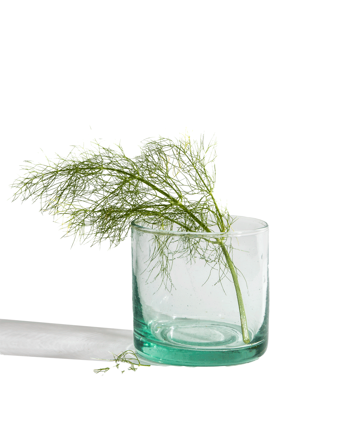 Recycled Glass Small Vase