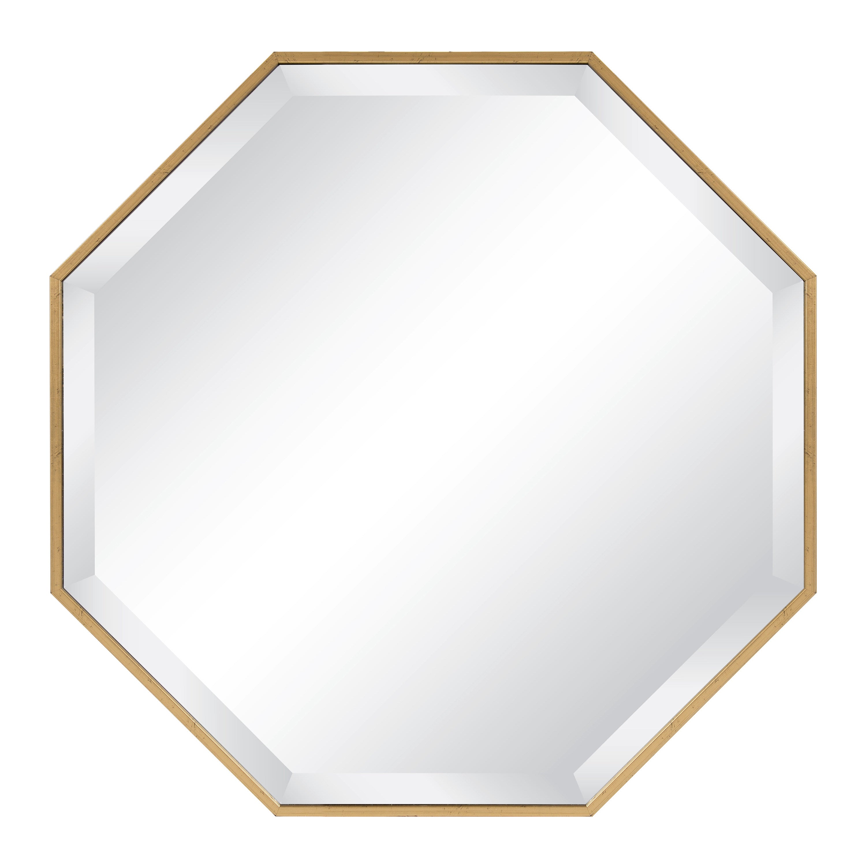 Framed Octagon Wall Mirror