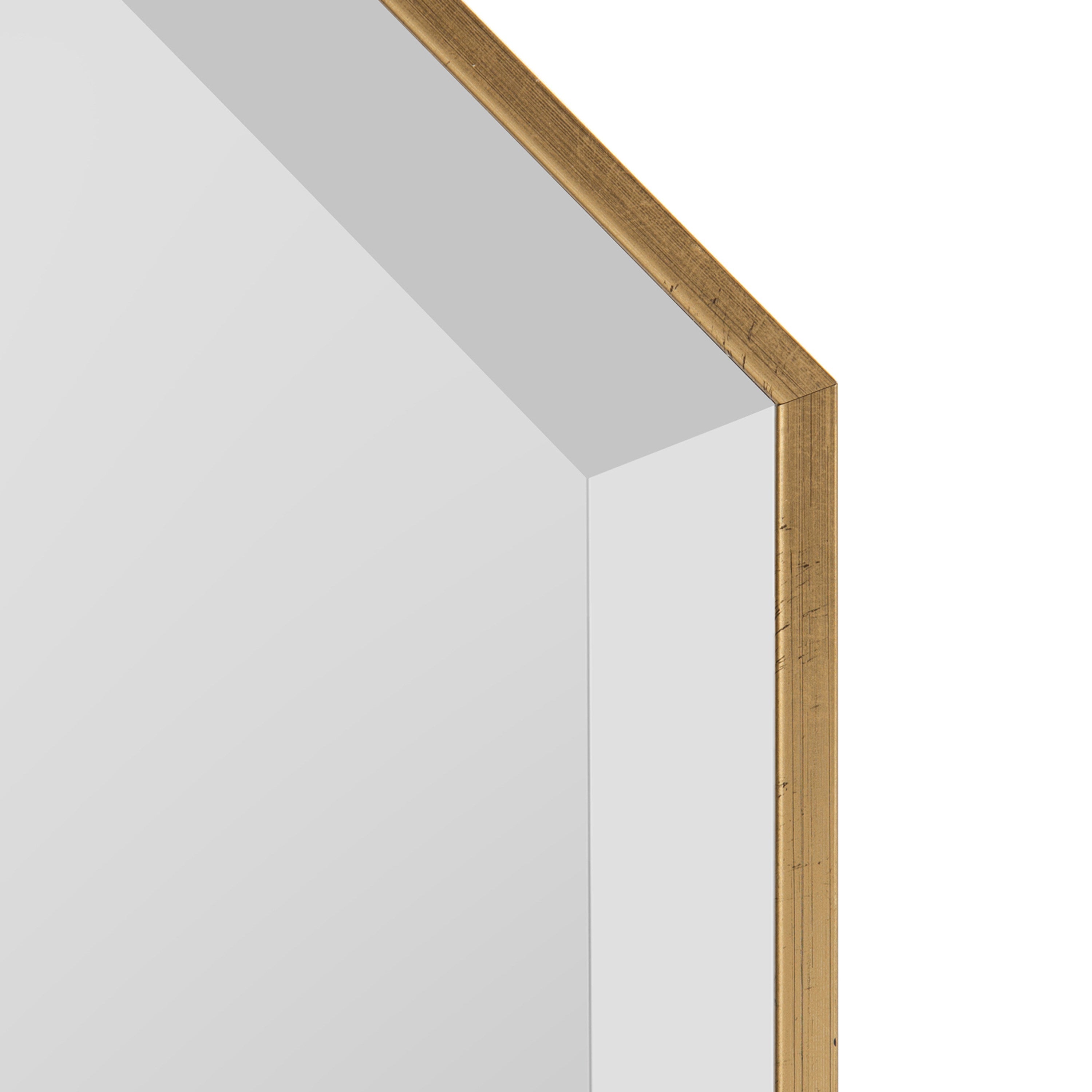 Framed Octagon Wall Mirror