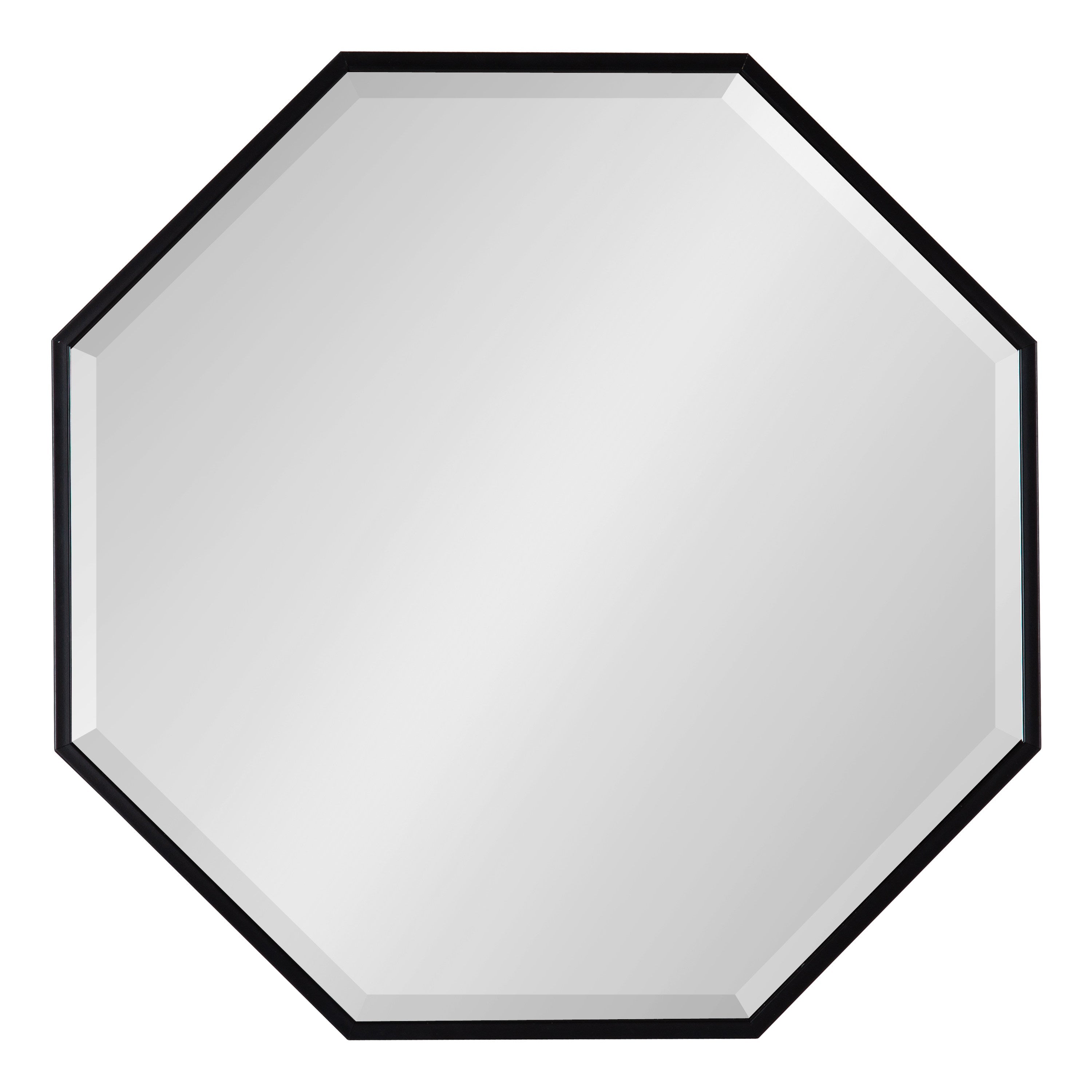 Framed Octagon Wall Mirror