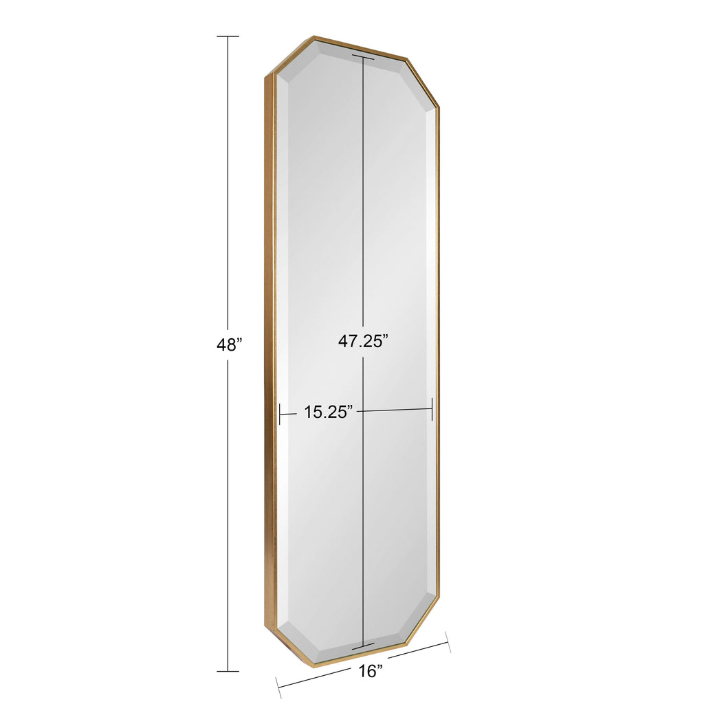 Octagon Framed Wall Mirror