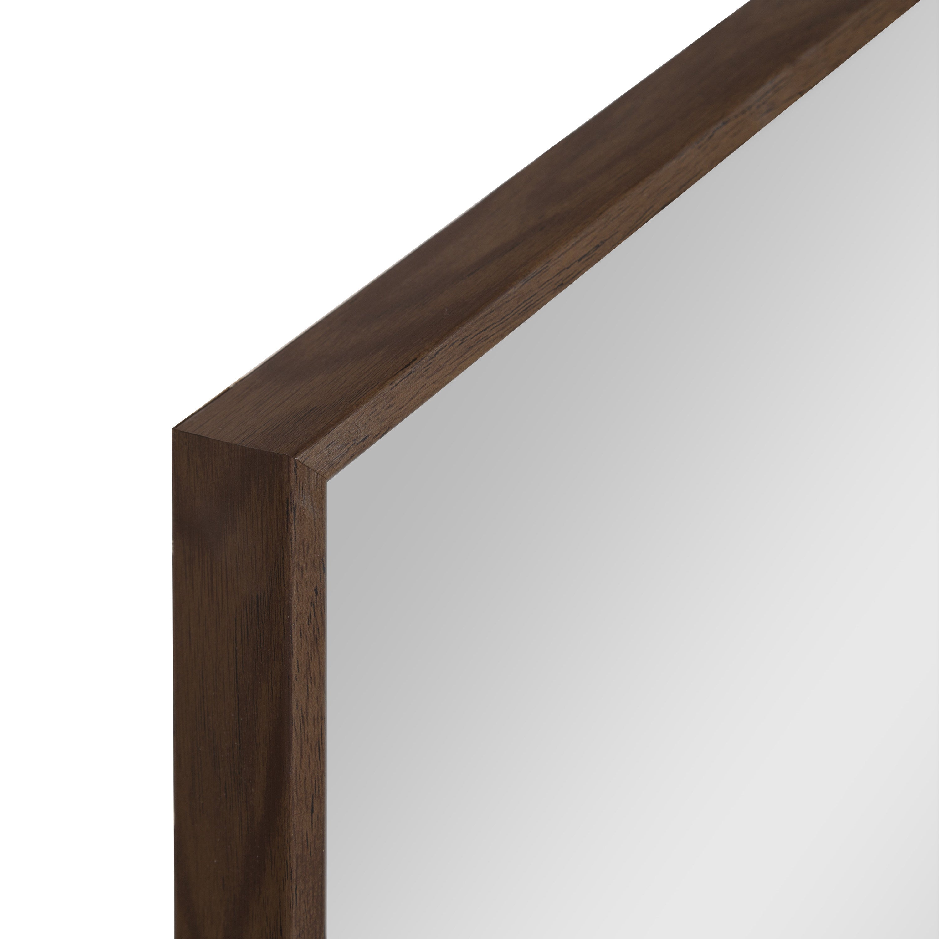 Framed Hexagon Wall Mirror