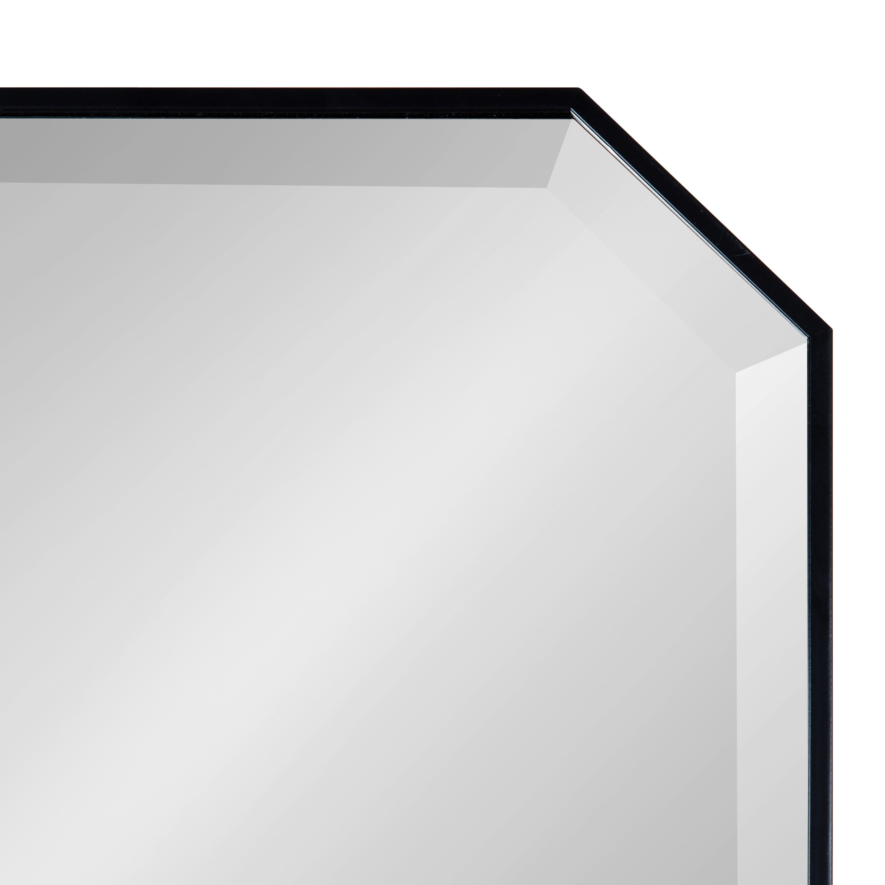 Octagon Framed Wall Mirror