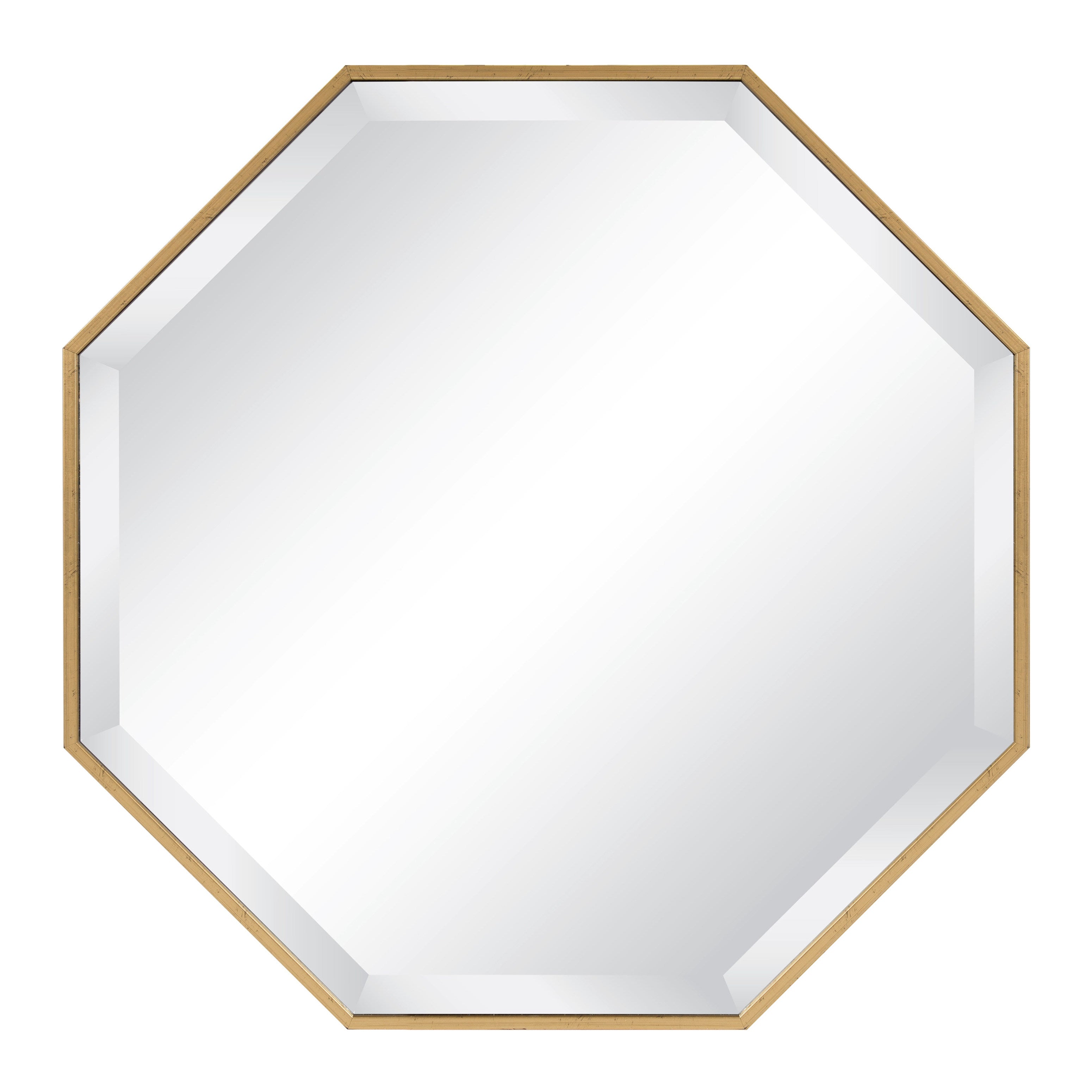 Framed Octagon Wall Mirror